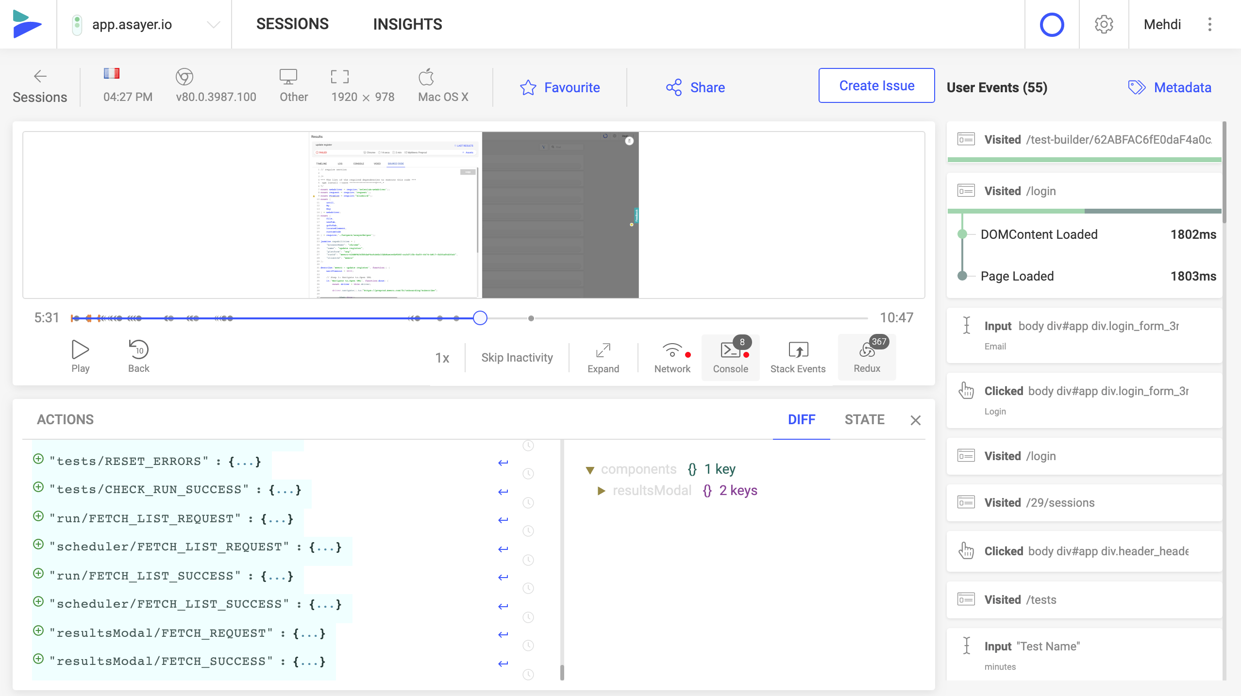 Asayer Application